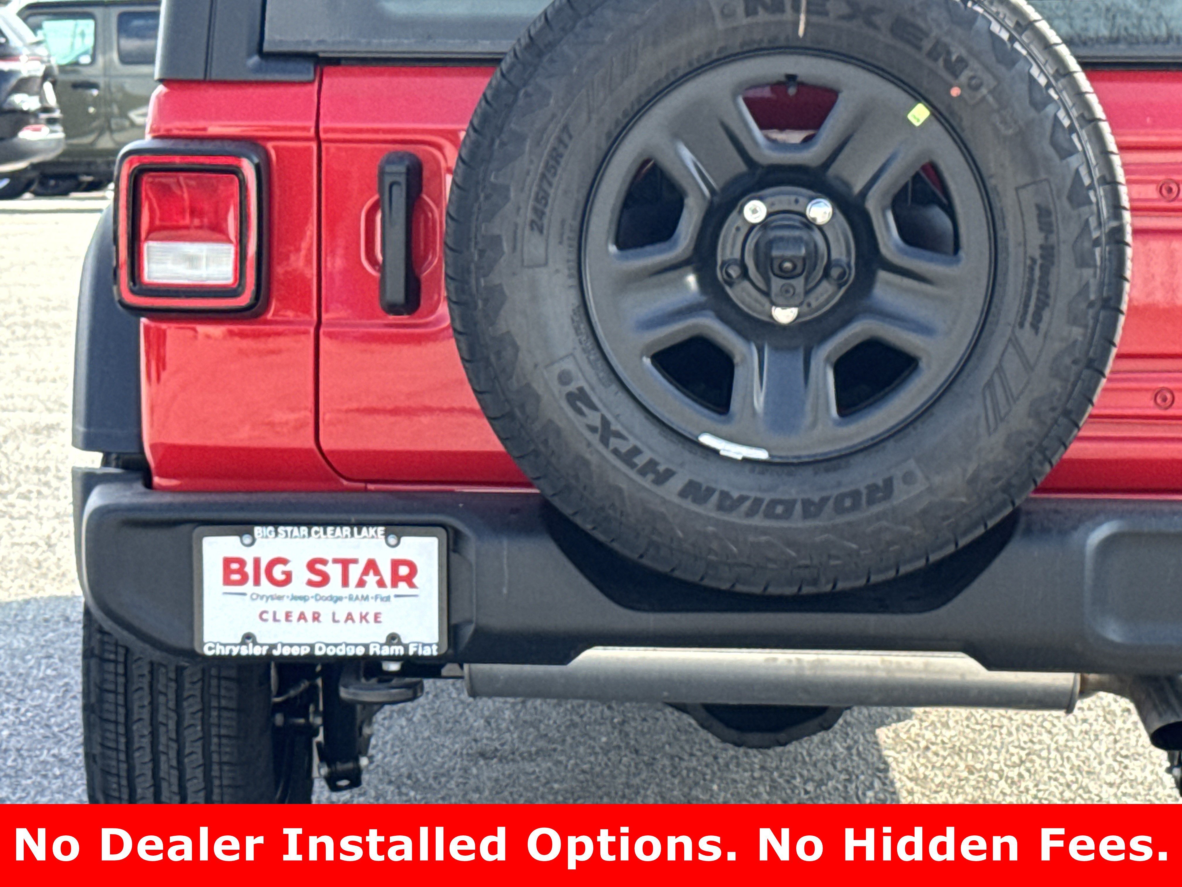New 2026 Firecracker Red Clear-Coat Exterior Paint Jeep Sport image 11