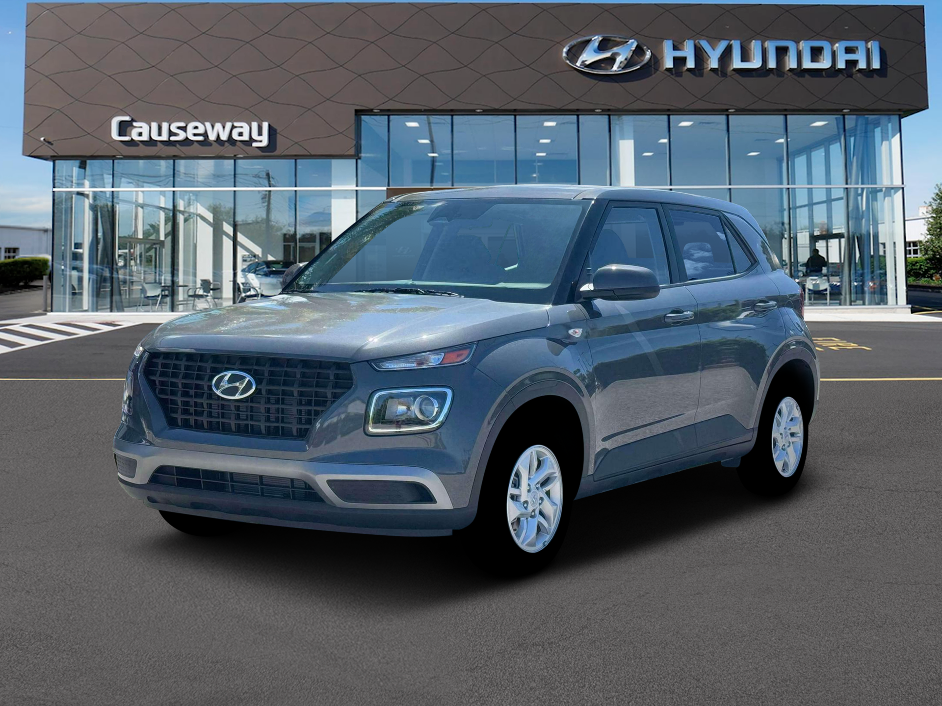New 2026 Gray Hyundai SE image 1