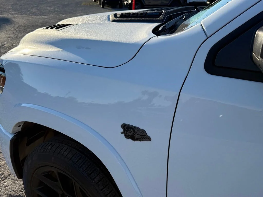 New 2027 Bright White Clear-Coat Exterior Paint RAM Laramie image 11