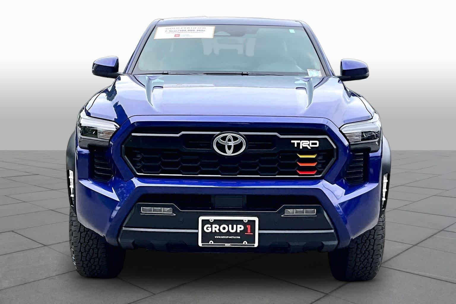 Used 2024 Blue Crush Metallic Toyota TRD Off Road image 4