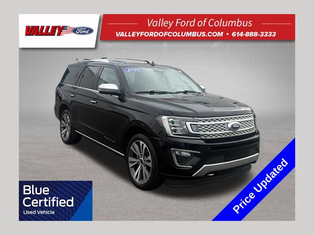 Used 2020 Black Ford Platinum image 1