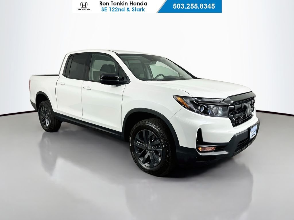 New 2026 Platinum White Pearl Honda Sport image 1