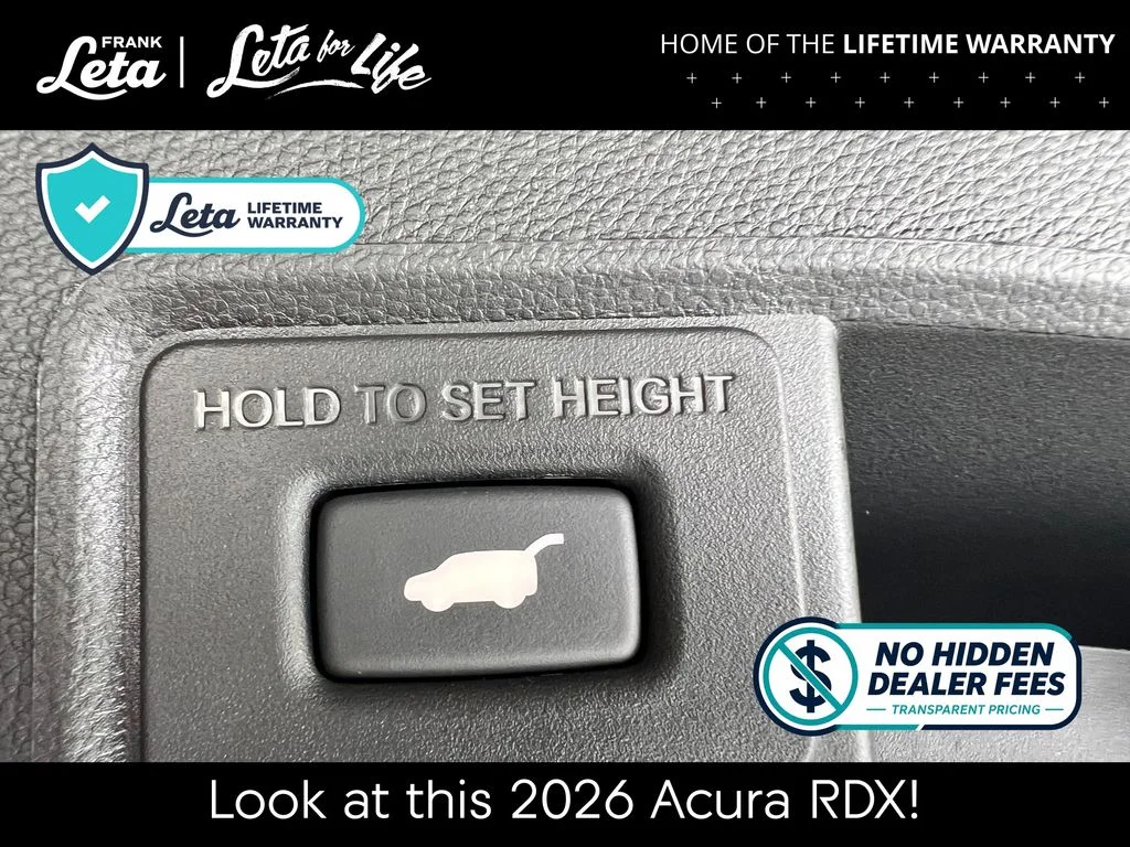 New 2026 Majestic Black Pearl Acura A-Spec Advance Package image 36