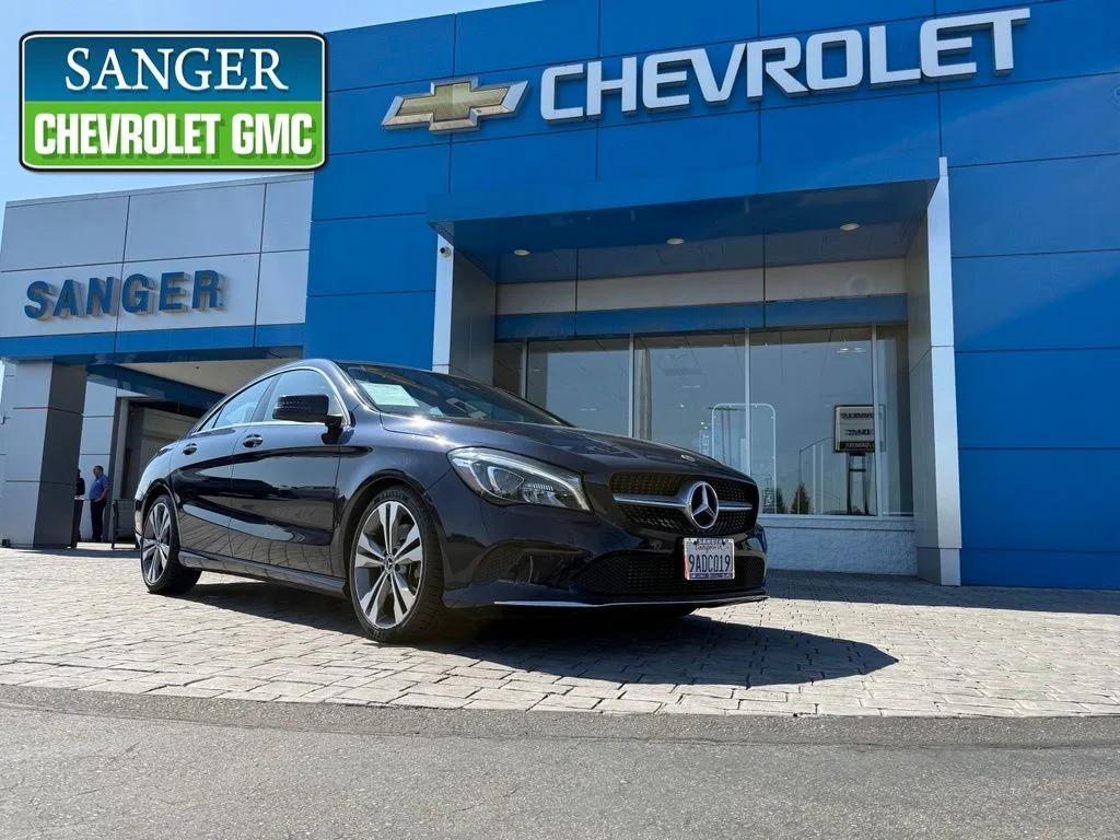 Used 2018 Blue Mercedes-Benz CLA 250 image 1
