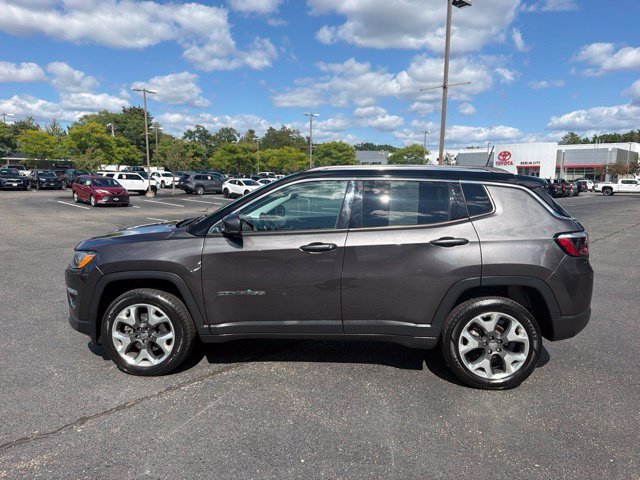 Used 2021 Granite Crystal Metallic Clearcoat Jeep Limited image 9