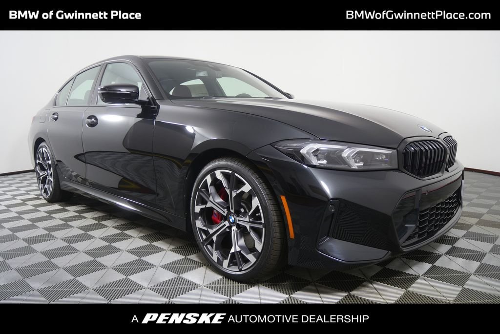 New 2026 Black Sapphire Metallic BMW 330i image 1