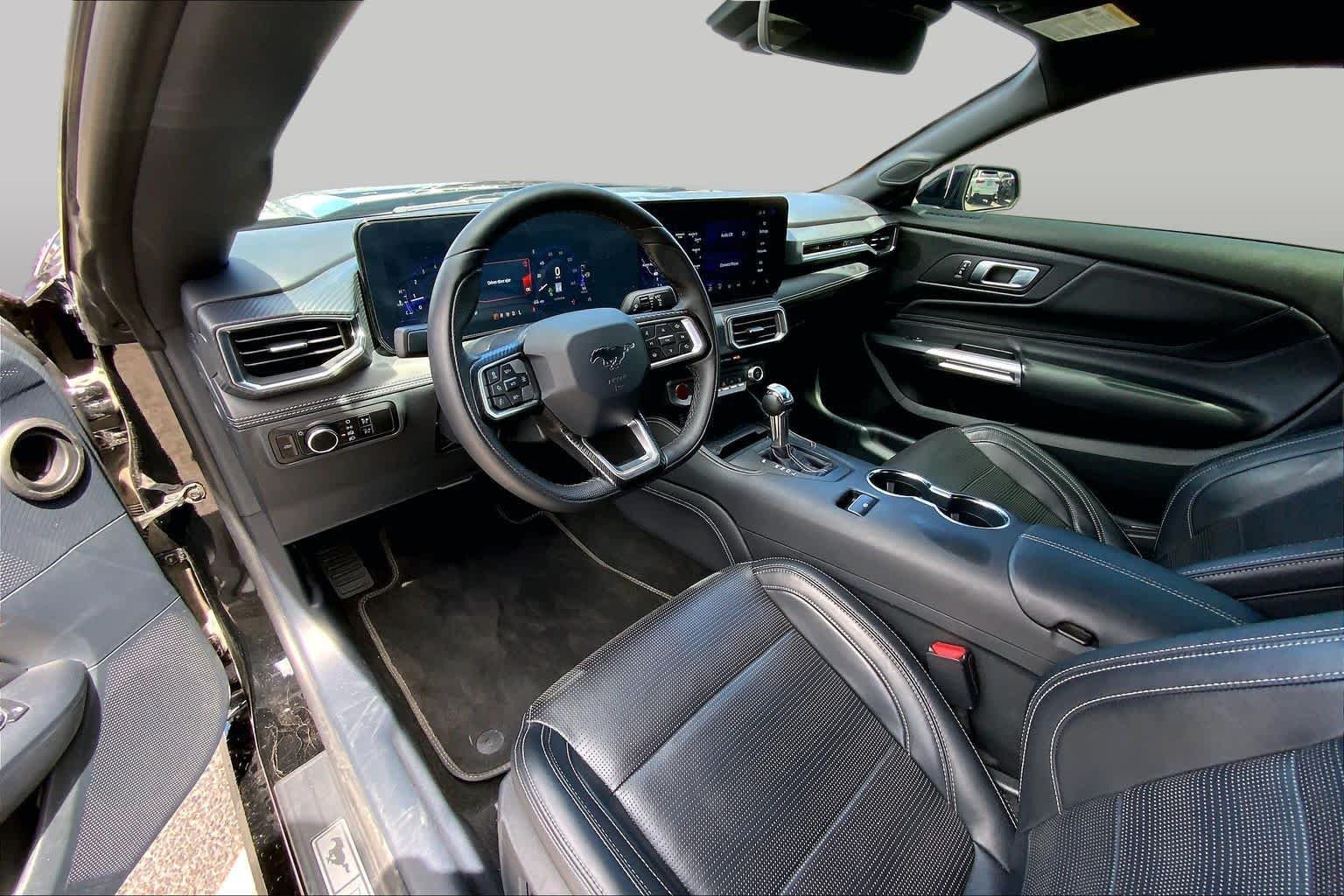 Used 2024 Shadow Black Ford EcoBoost Premium image 14