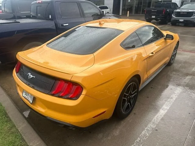 Used 2022 Orange Ford EcoBoost Premium Fastback image 3