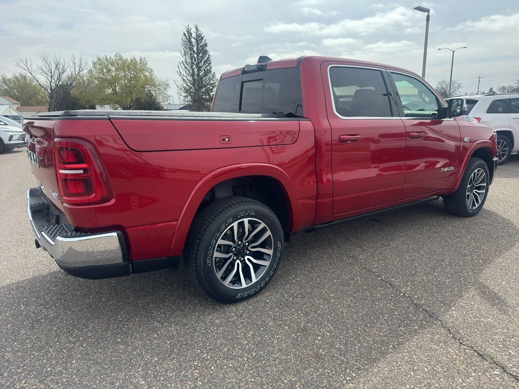 New 2026 Molten Red Pearl-Coat Exterior Paint RAM Longhorn image 6