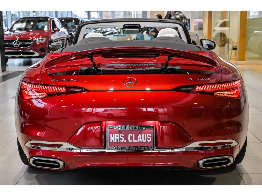 New 2026 MANUFAKTUR garnet red metallic (Red Ambiance) Mercedes-Benz Mercedes-Maybach SL 680 image 49