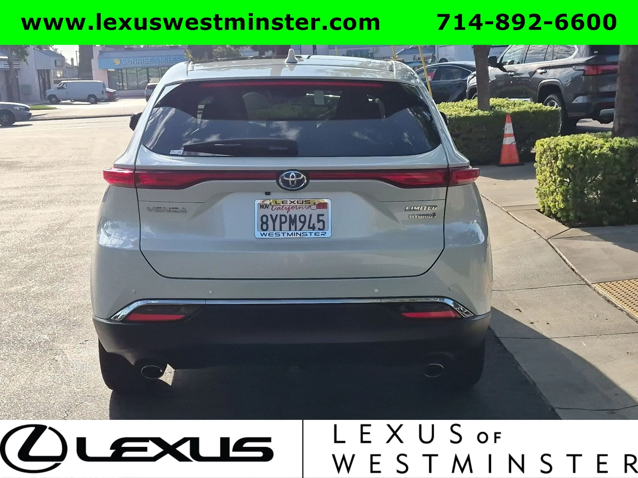 Used 2021 White Toyota Limited image 9