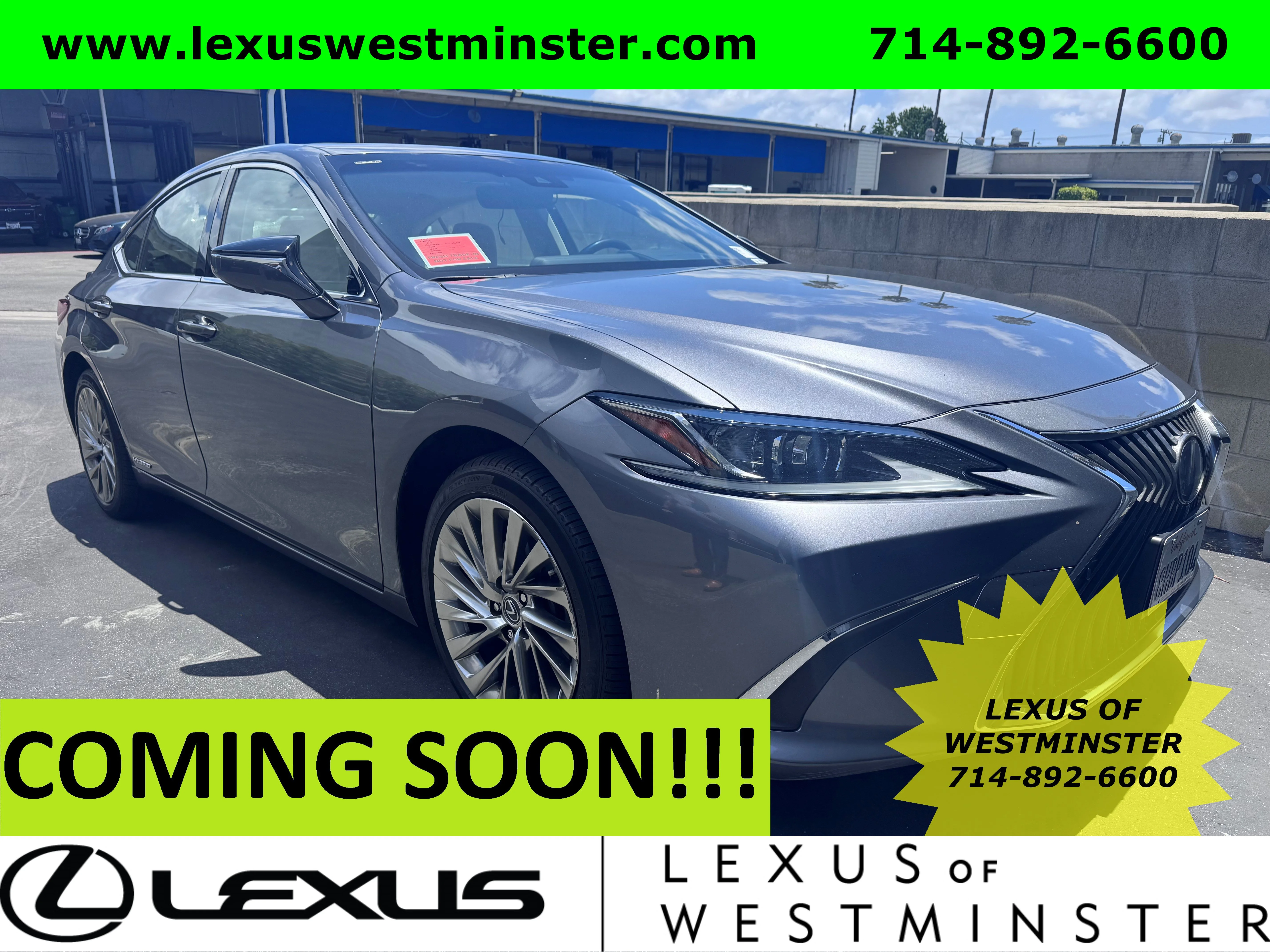 2019 Lexus ES 300h 300h Luxury's photo