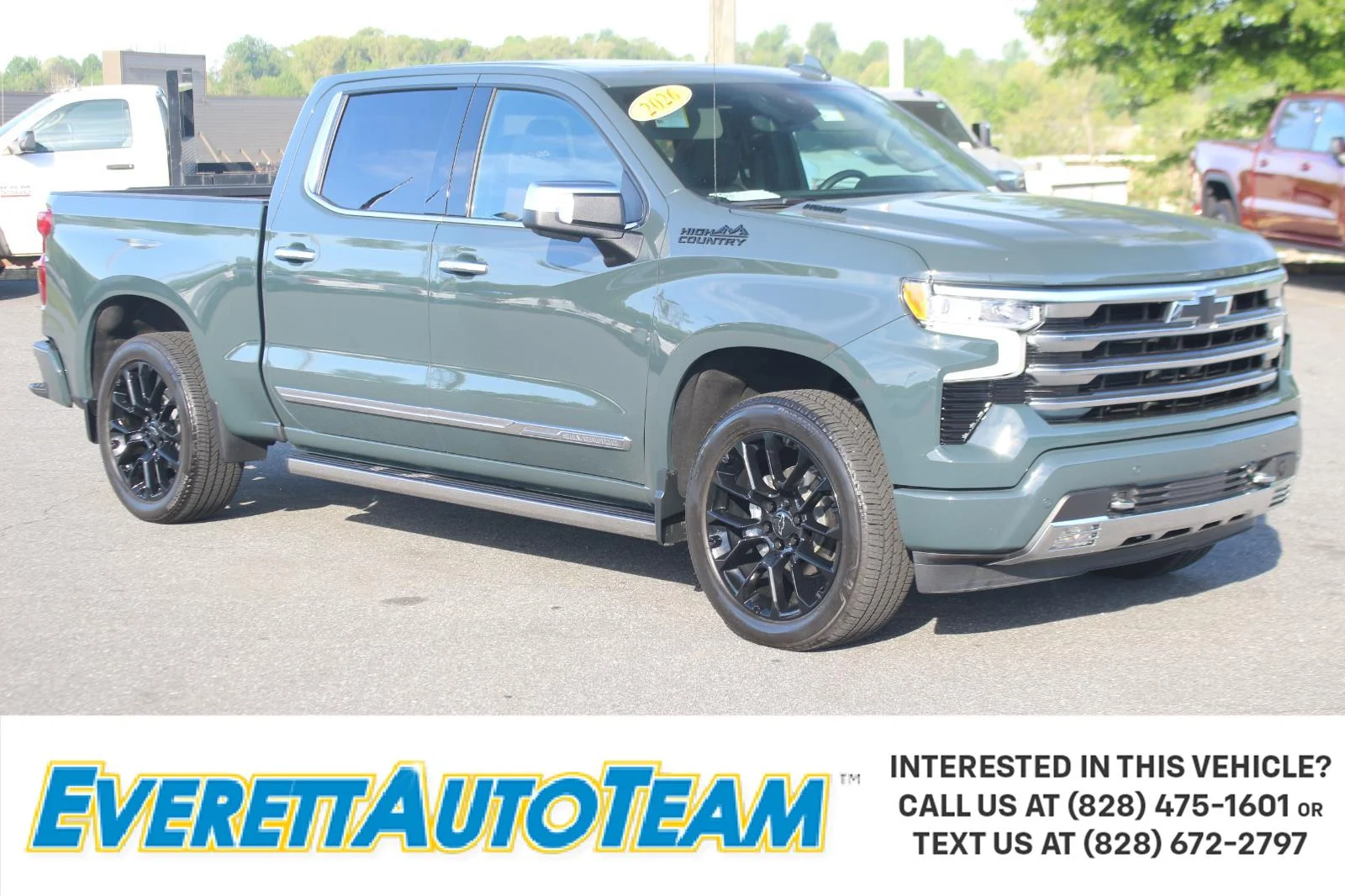 Used 2026 Cypress Gray Chevrolet High Country image 1