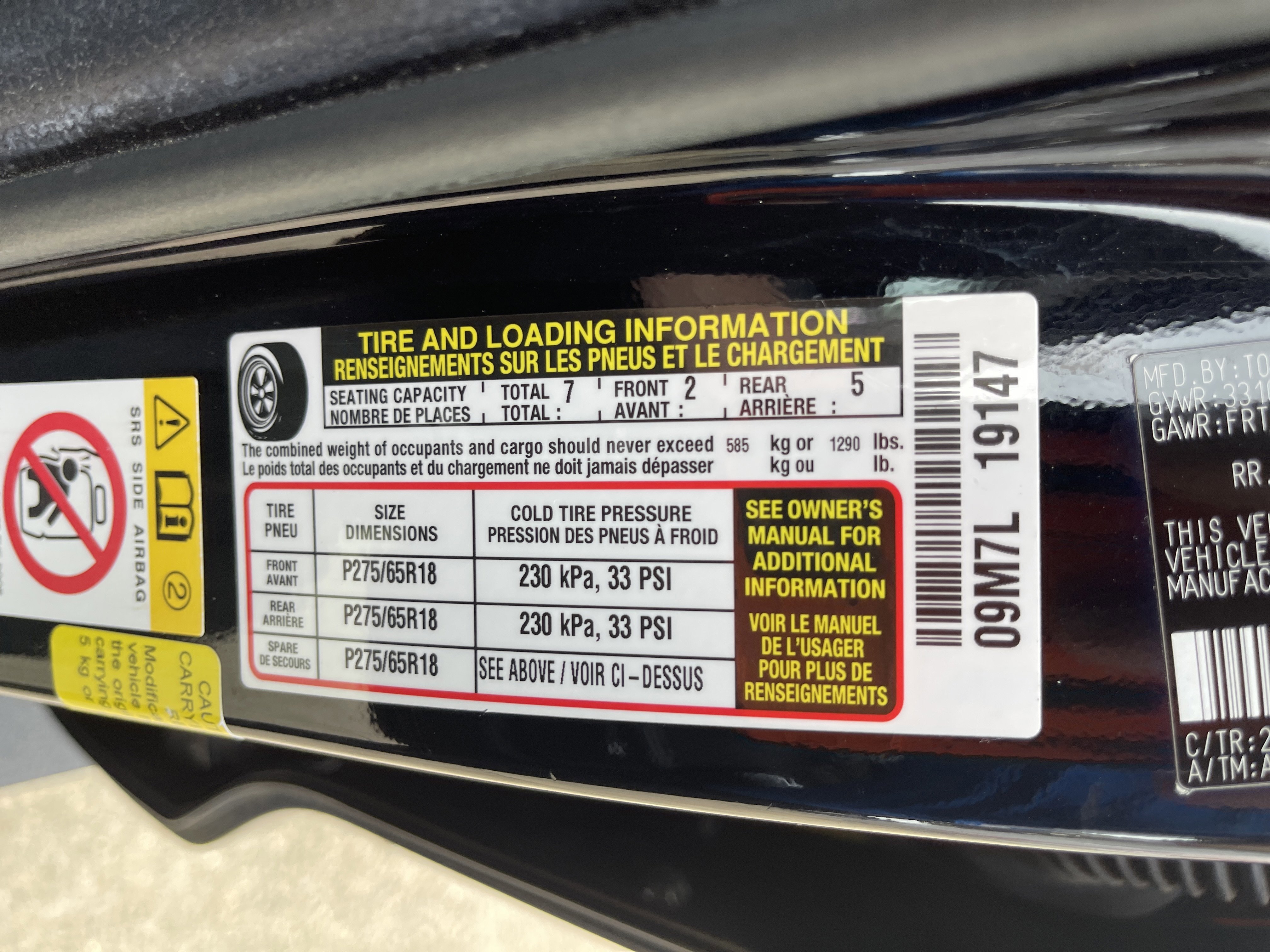Used 2020 Midnight Black Metallic Toyota TRD Pro image 27