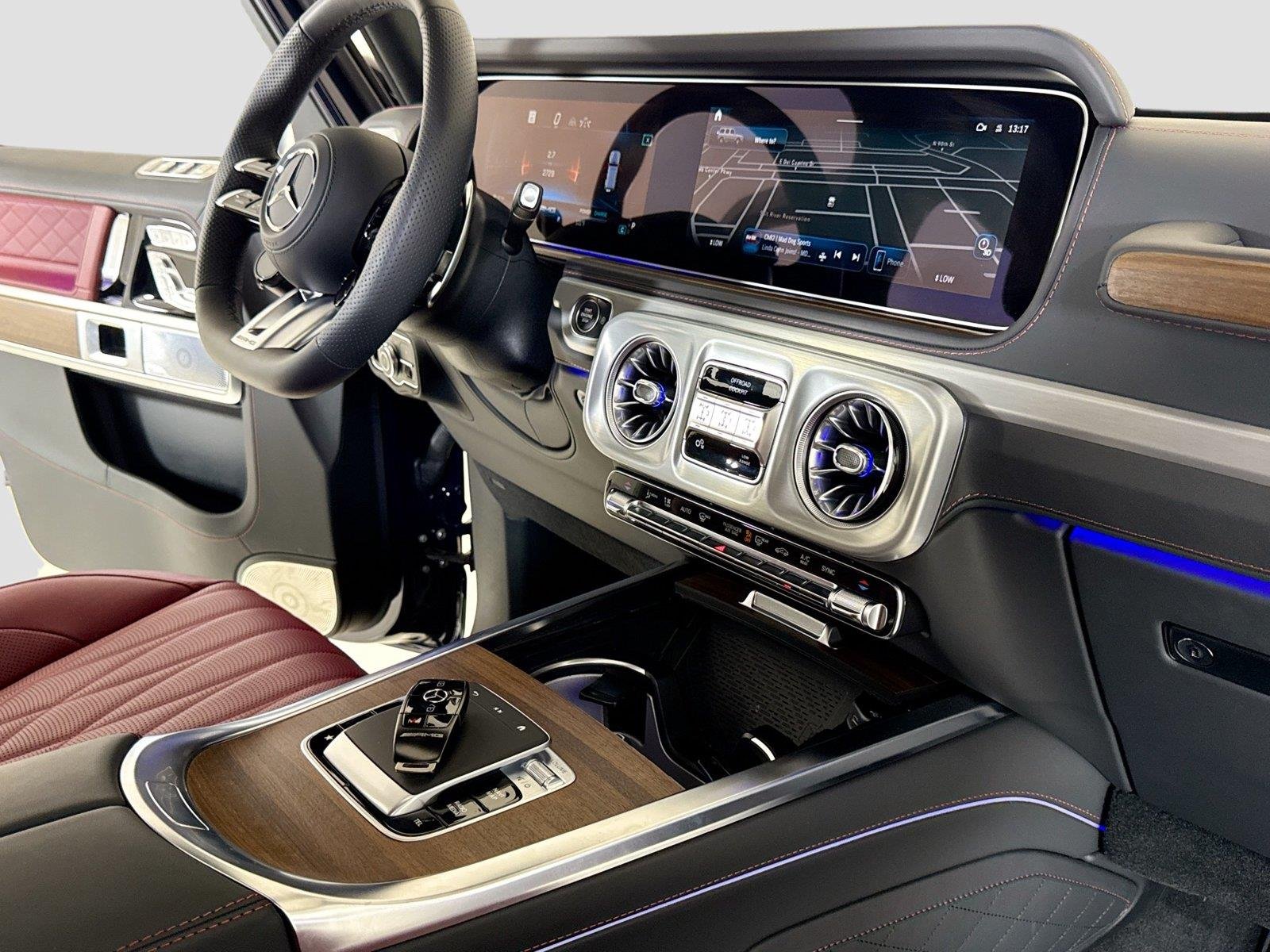 Used 2026 Brilliant Blue Metallic Mercedes-Benz AMG® G 63 | Manufaktur Interior Pkg + | Night Pkg Plus image 32