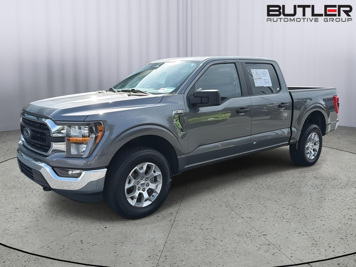 Used 2023 Carbonized Gray Ford XLT image 2