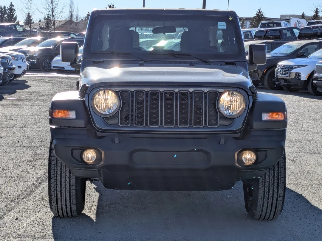 New 2026 Grey Jeep Sport - - 4x4 - 3.6L V6 Engine - 12.3 Uconnect 5 - 3- Piece Hardtop & More! image 3