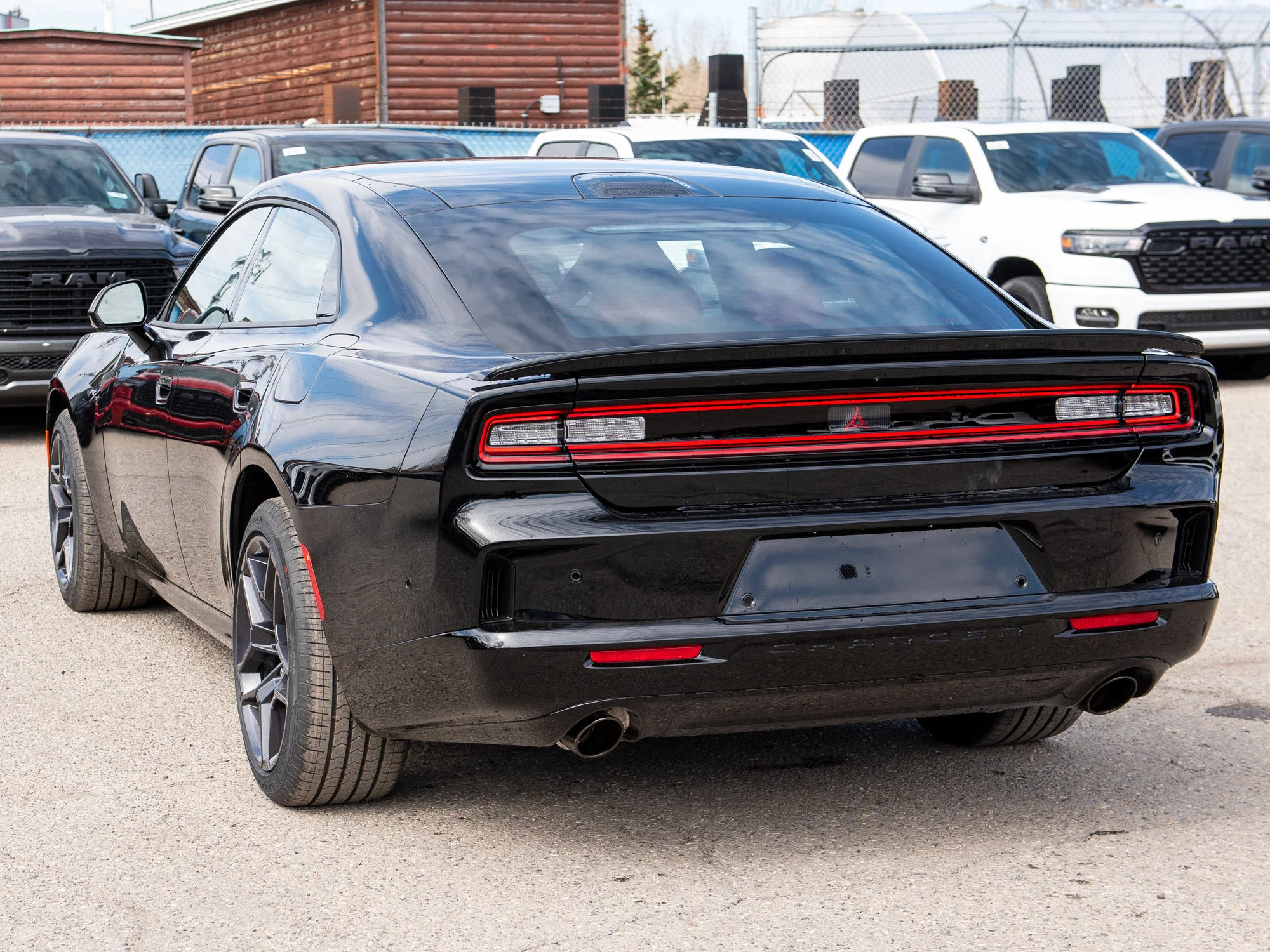 New 2026 Black Dodge R/T Plus* 4-Door AWD image 4