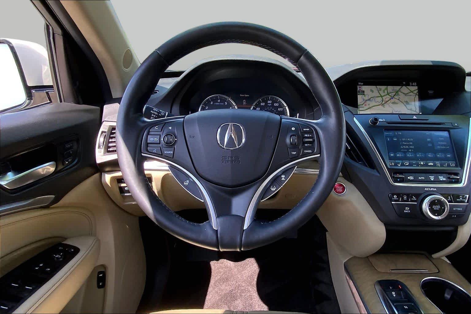 Used 2019 White Diamond Pearl Acura w/Advance Pkg image 6