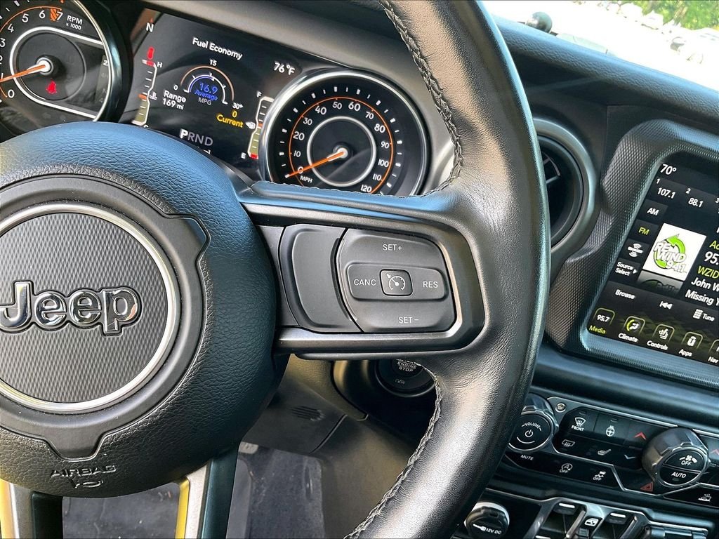 Used 2022 Yellow Jeep Unlimited High Tide image 24