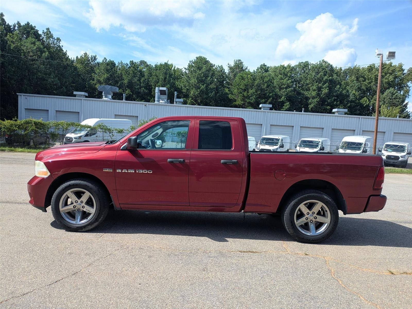 Used 2012 Deep Cherry Red Crystal Pearl Ram Express image 4