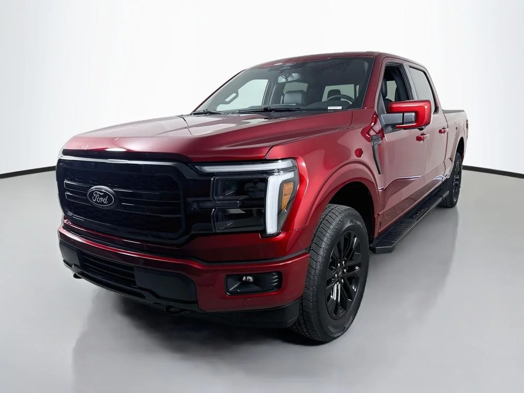 New 2026 Ruby Red Metallic Tinted Clearcoat Ford LARIAT image 3