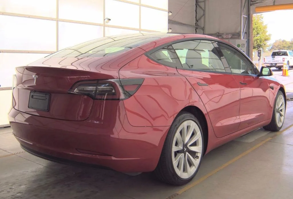 Used 2023 Red Tesla Base image 8