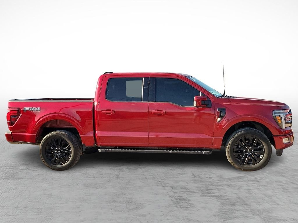 Used 2024 Rapid Red Metallic Tinted Clearcoat Ford Lariat image 12
