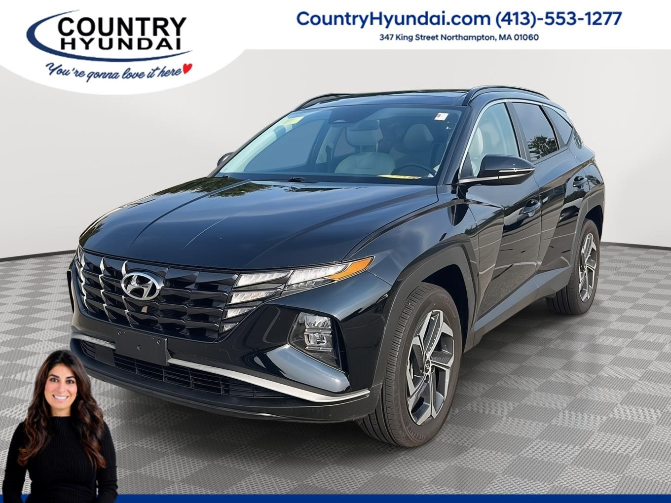 Used 2024 Black Pearl Hyundai SEL Convenience image 1