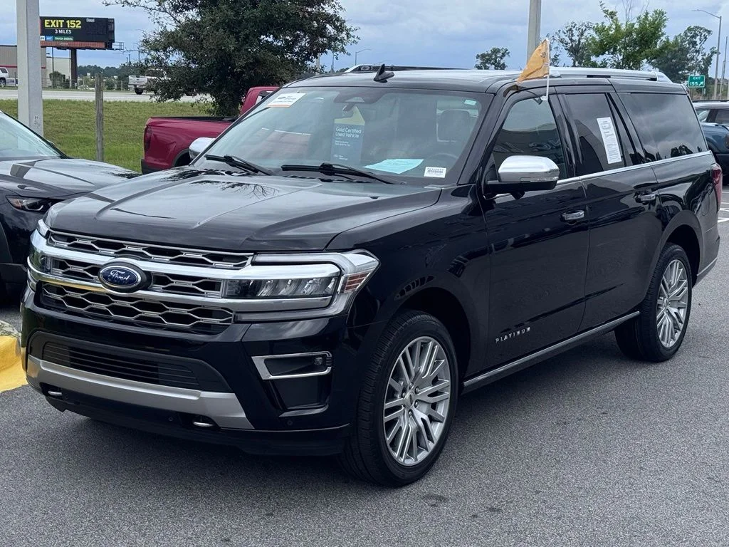 Used 2023 Agate Black Metallic Ford Platinum image 3