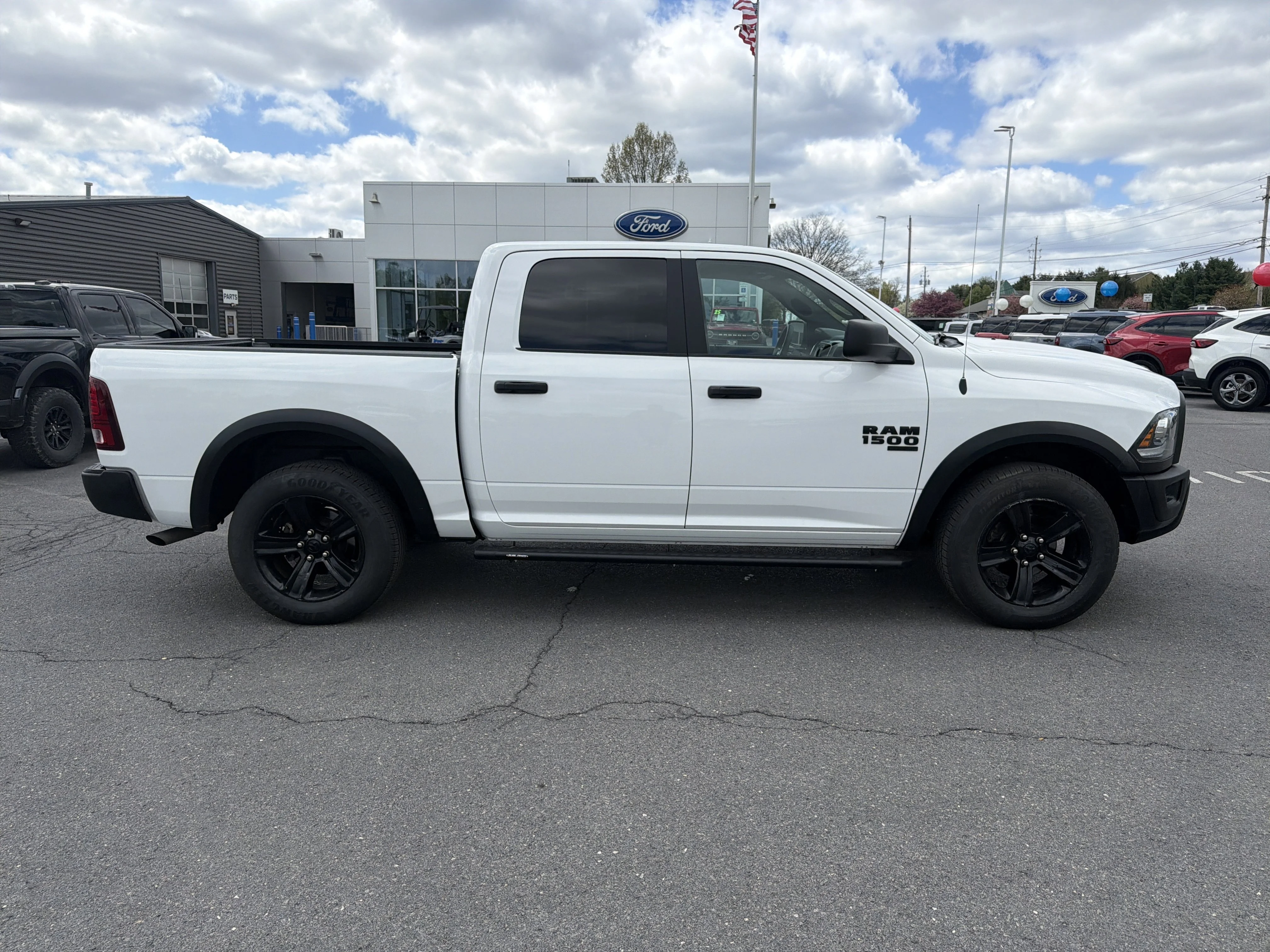 Used 2024 Bright White Clearcoat Ram Warlock image 2