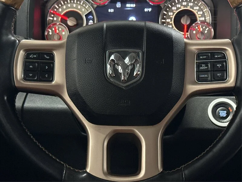 Used 2017 Pearl White Ram Longhorn image 16
