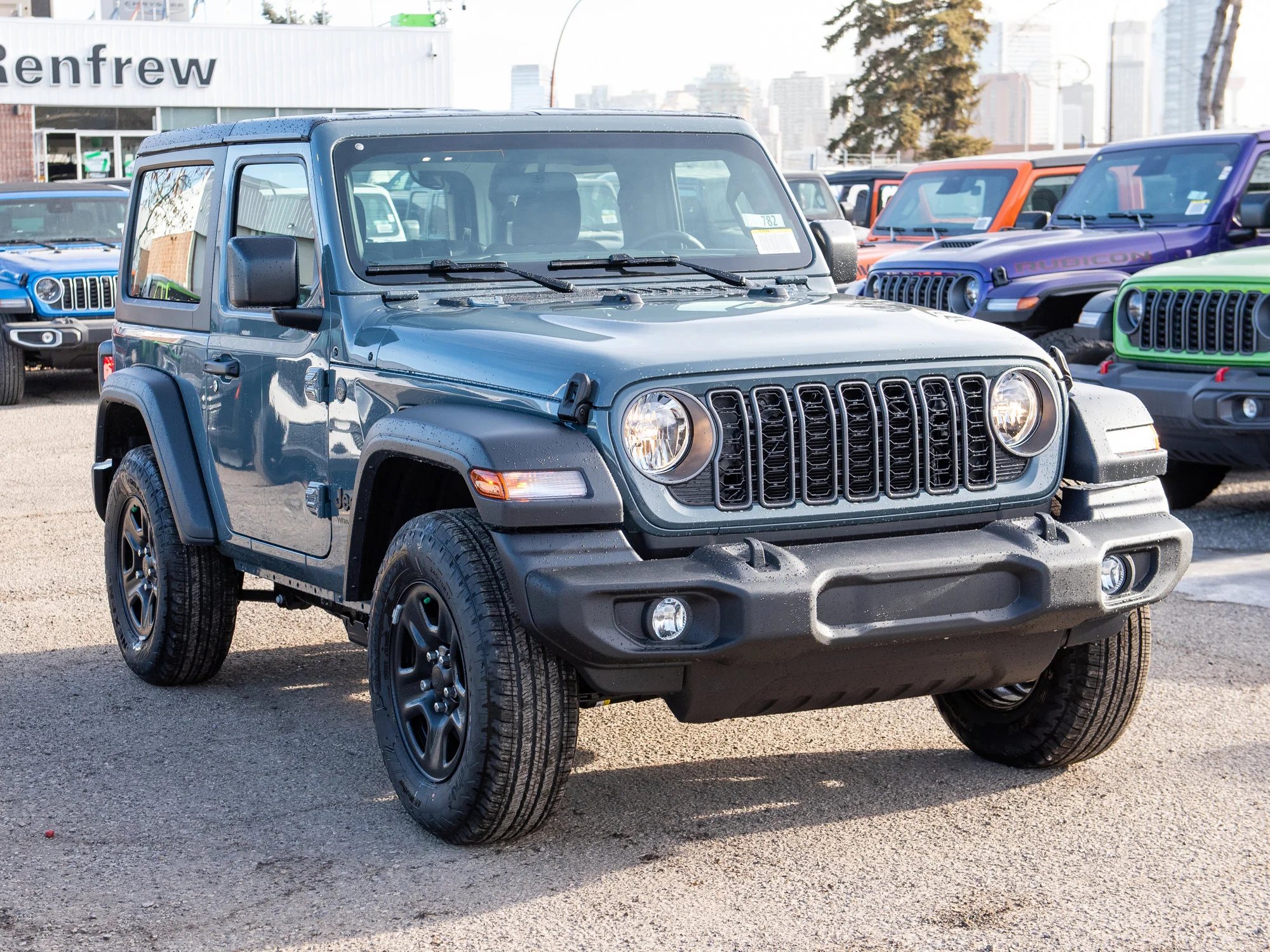 New 2026 Dark blue Jeep Sport* image 6