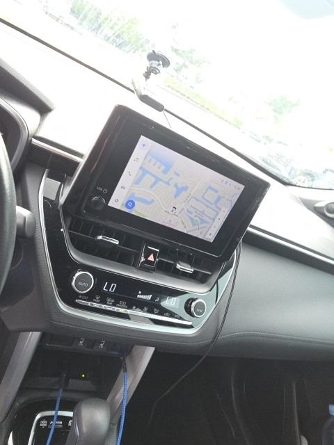 Used 2024 Blue Toyota Hybrid XSE image 8