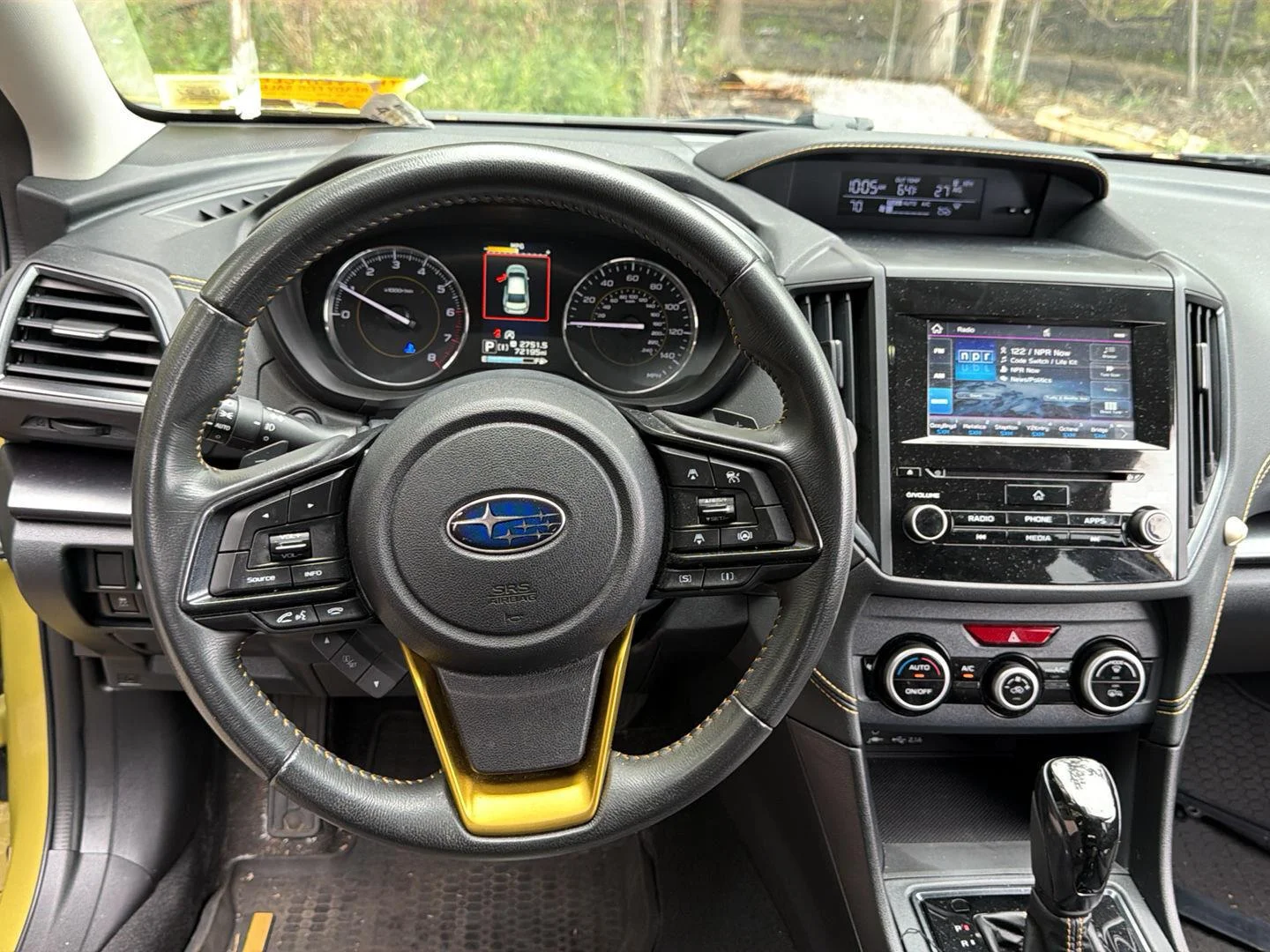 Used 2021 Plasma Yellow Pearl Subaru Sport image 2