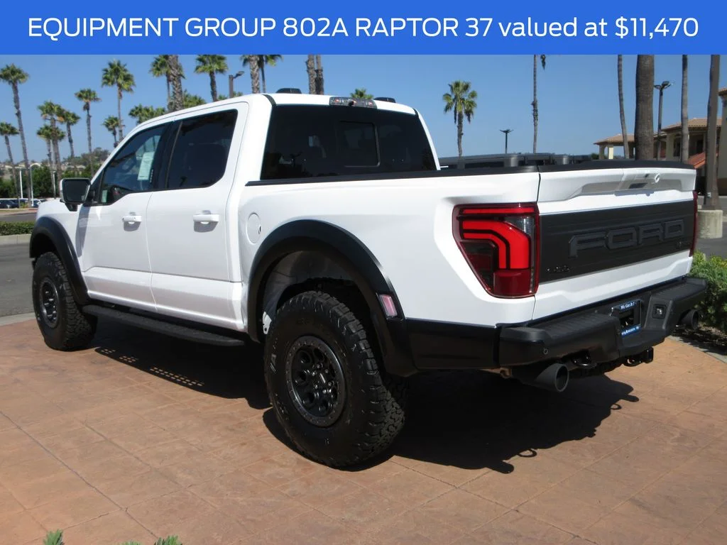 New 2026 Oxford White Ford Raptor image 2