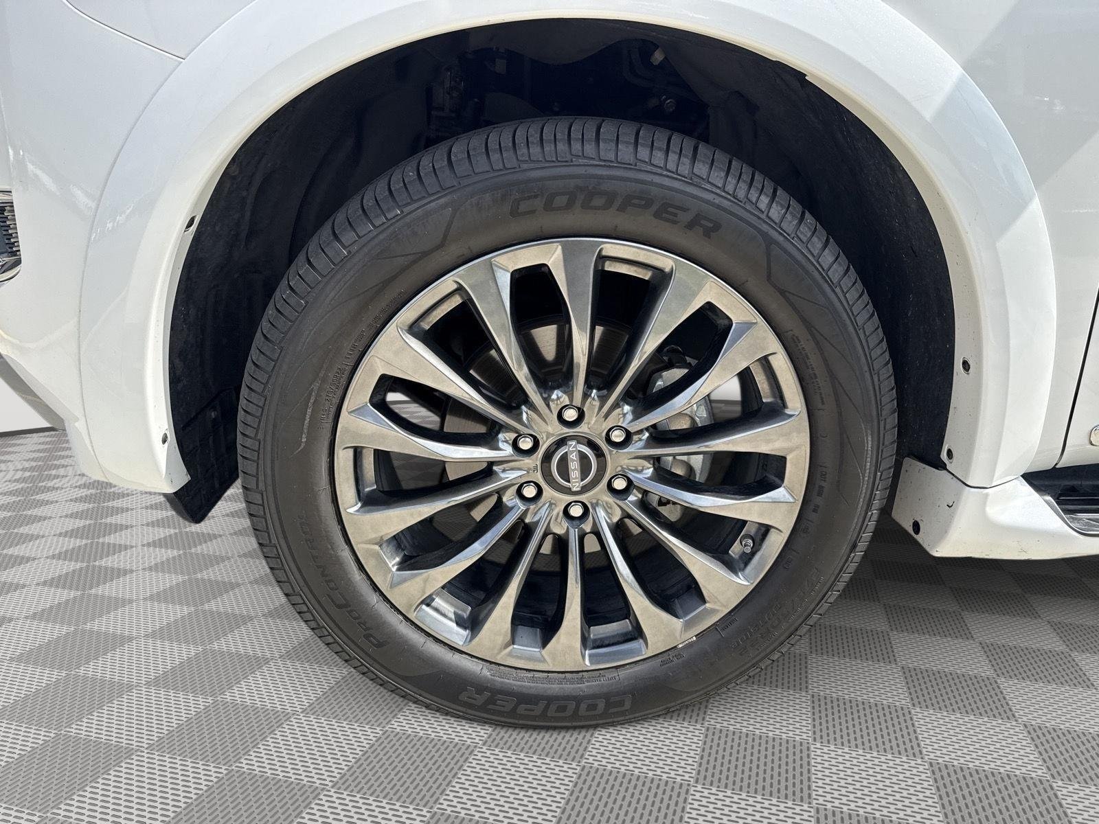 Used 2022 Aspen White TriCoat Pearl Nissan Platinum image 10