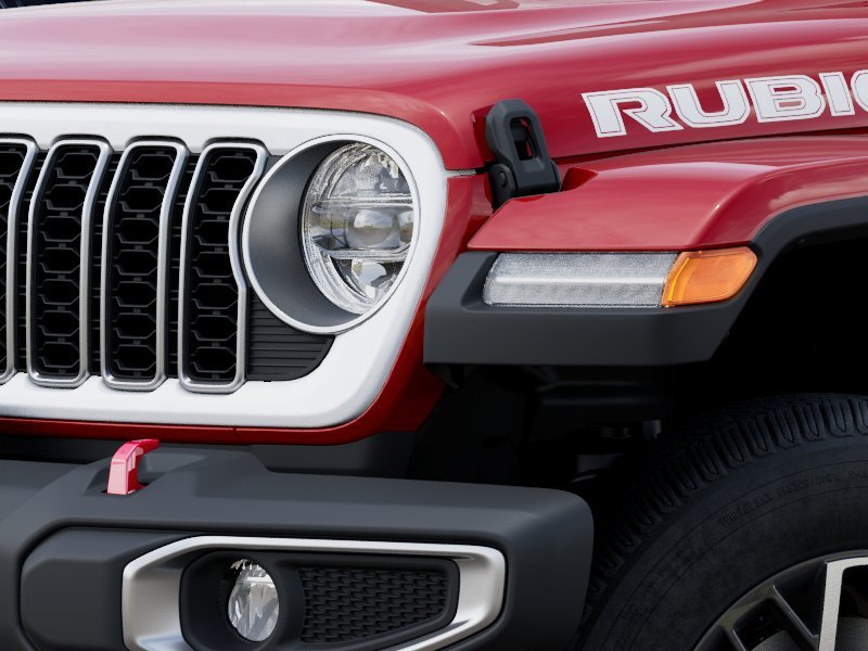 New 2026 Firecracker Red Clear-Coat Exterior Paint Jeep Sahara image 6
