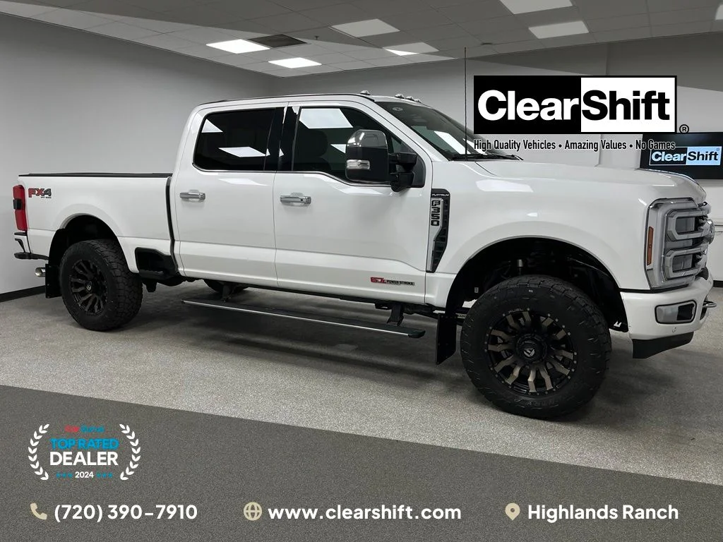 Used 2024 White Ford Platinum image 1