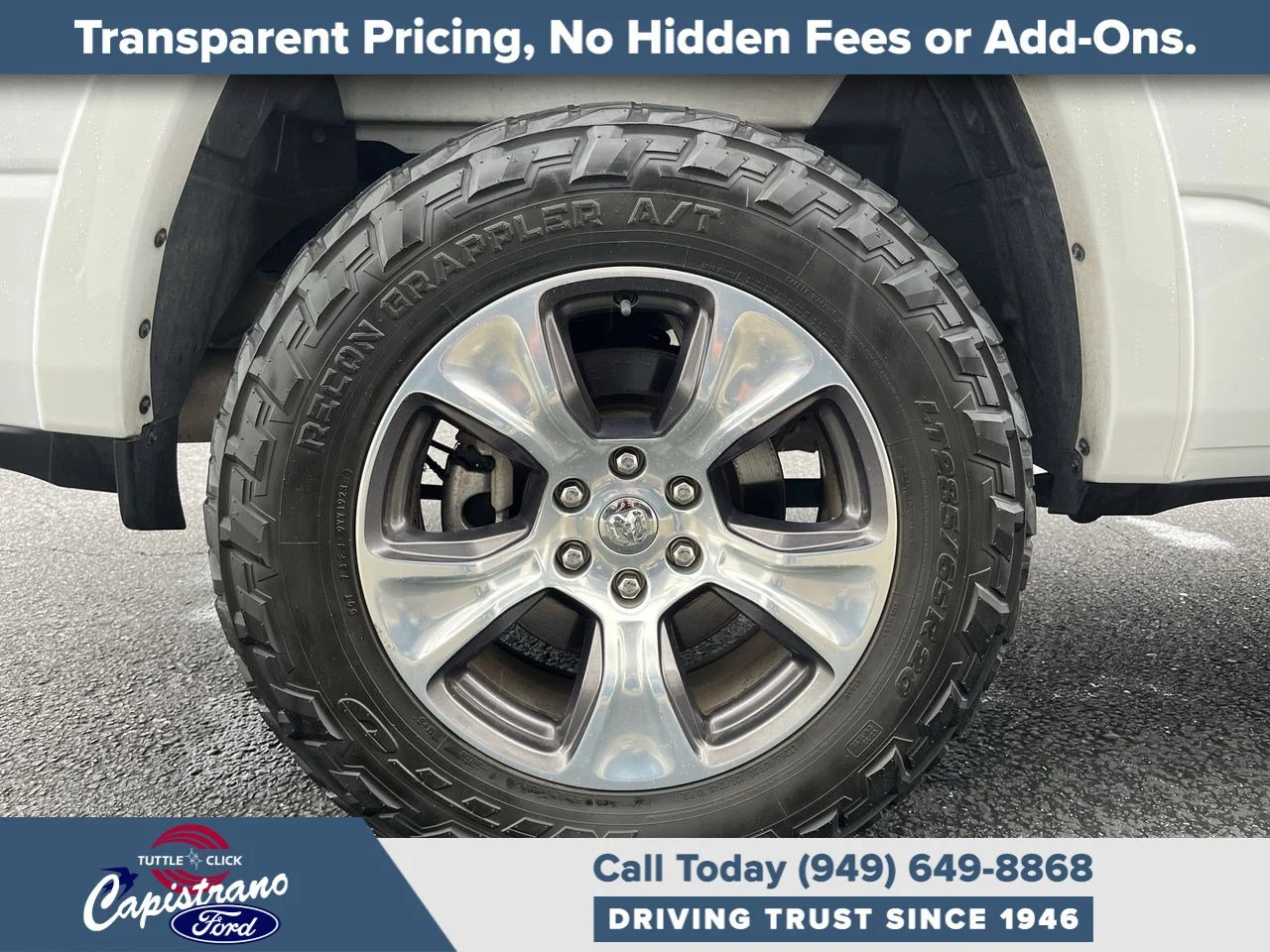 Used 2022 Bright White Clearcoat Ram Laramie image 19