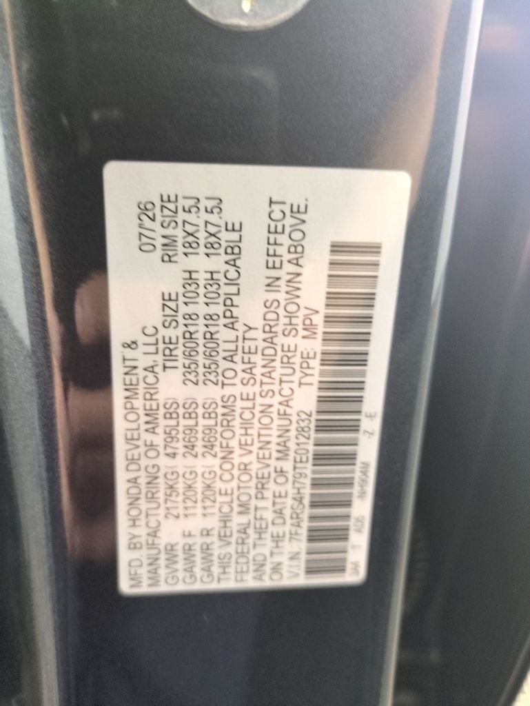 New 2026 Meteorite Gray Metallic Honda EX-L image 29