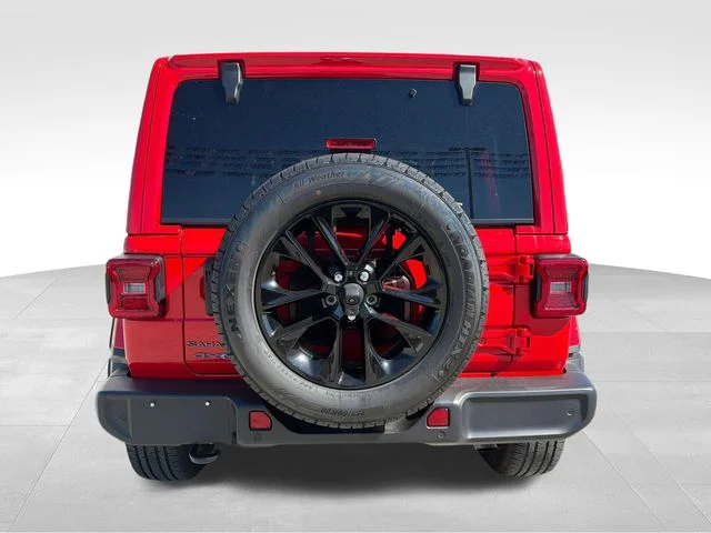 Used 2025 Red Jeep Sahara 4xe image 16