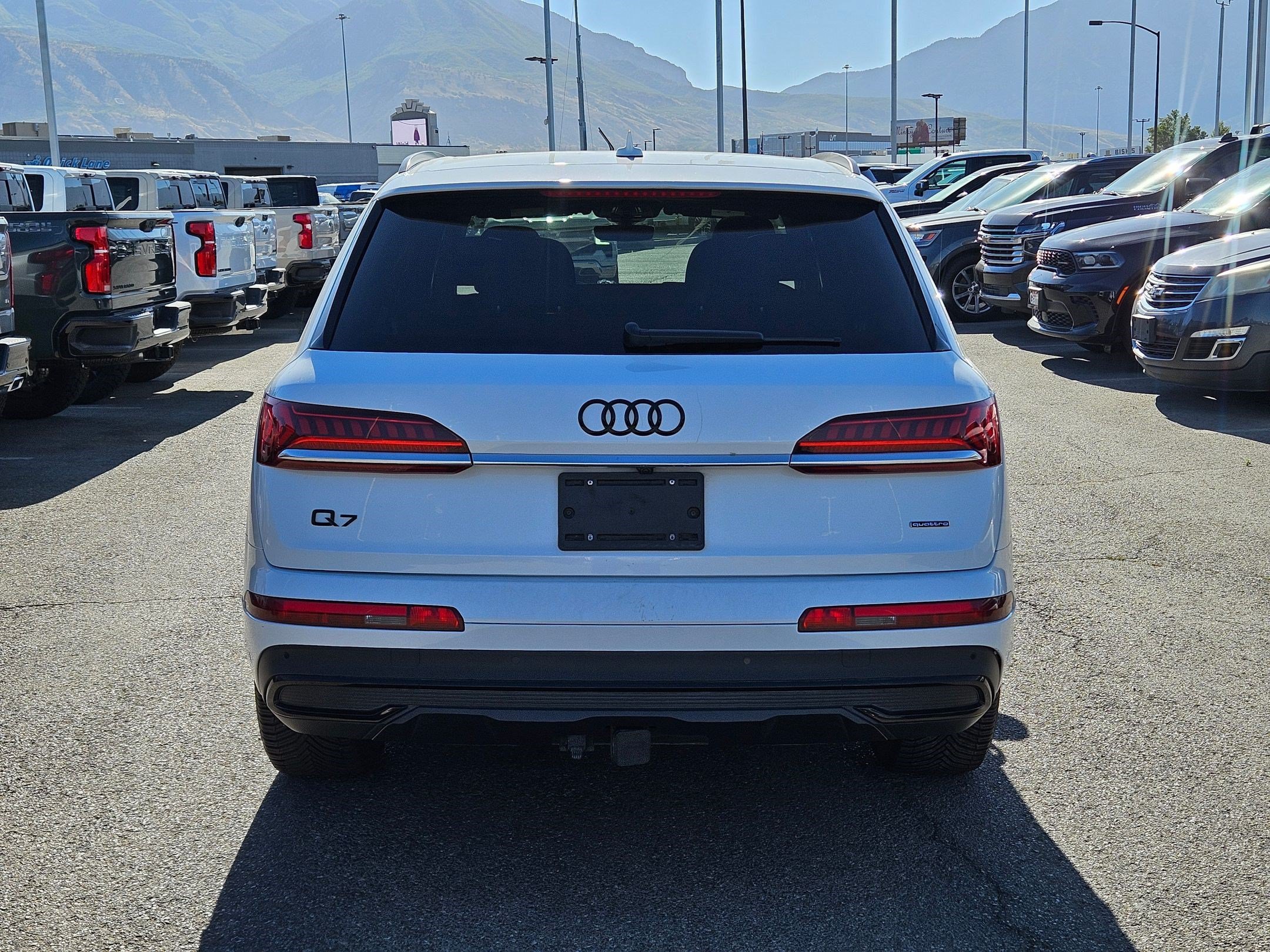 Used 2021 Glacier White Audi Prestige image 4