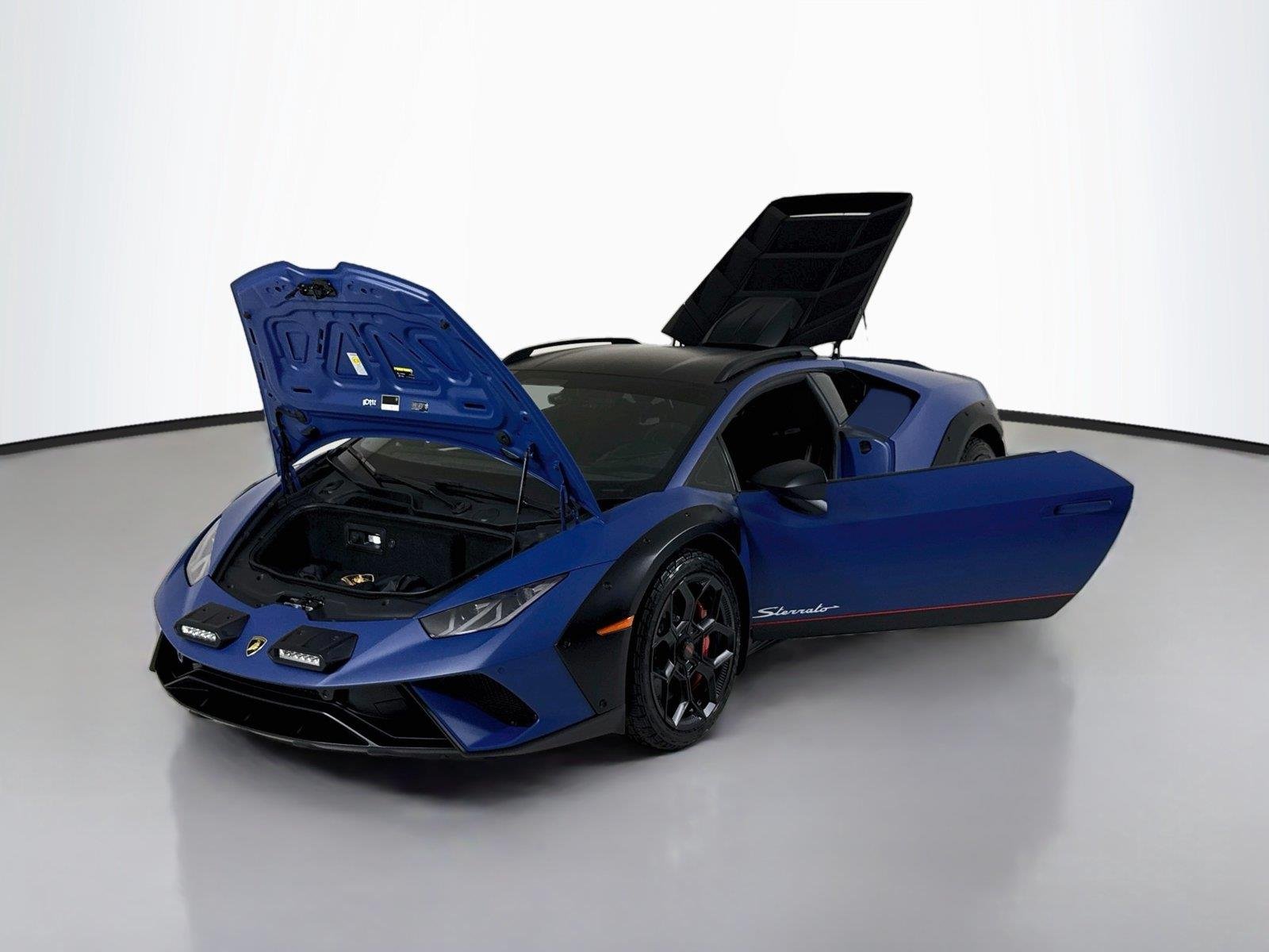 Used 2023 Blu Grifo Matte Lamborghini COUPE  | BOOST LOGIC TT KIT image 49