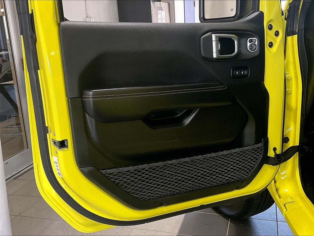 Used 2024 Yellow Jeep Sahara 4xe image 9