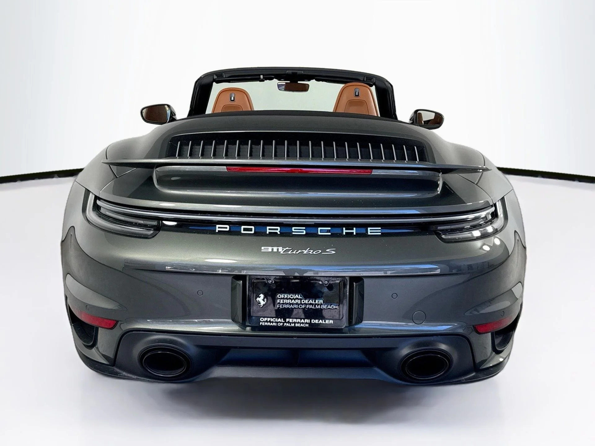 Used 2024 Aventurine Green Metallic Porsche Turbo S image 6