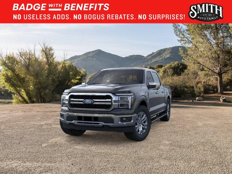 New 2026 Agate Black Metallic Ford Lariat® image 3