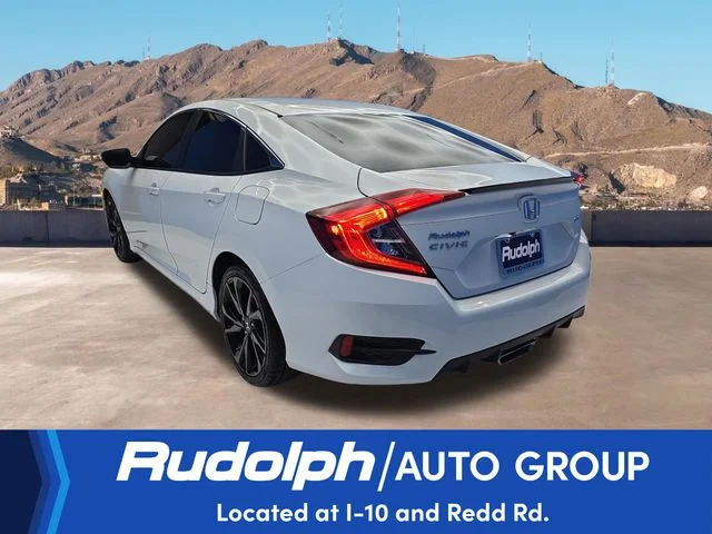 Used 2019 White Honda Sport image 3