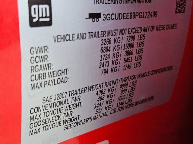 Used 2023 Red Hot Chevrolet RST image 35