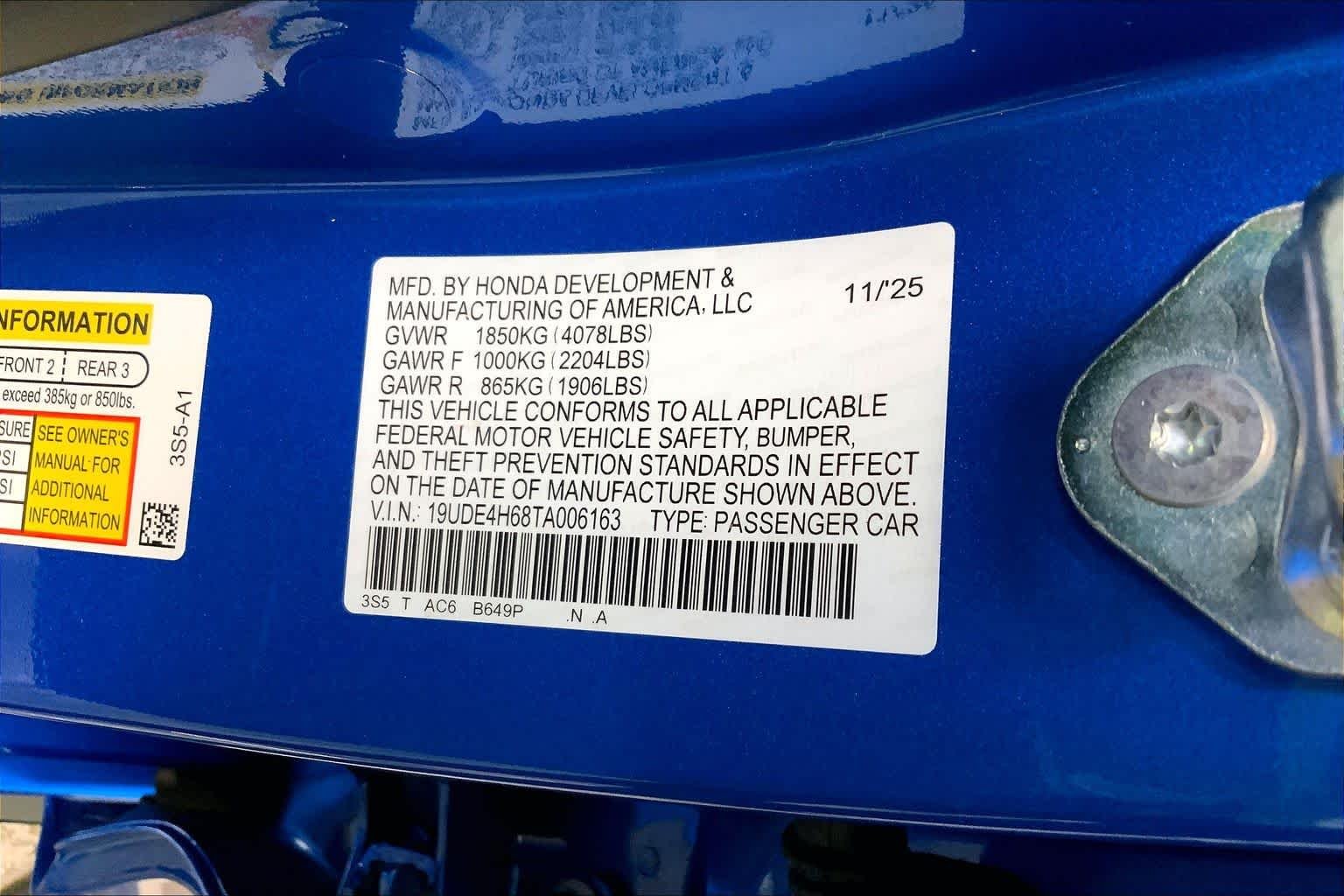 Certified Used 2026 Double Apex Blue Pearl Acura With A-Spec Technology Package image 34